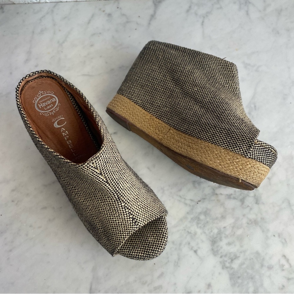 Jeffrey Campbell Virgo Handmade Havana shoe sz 9